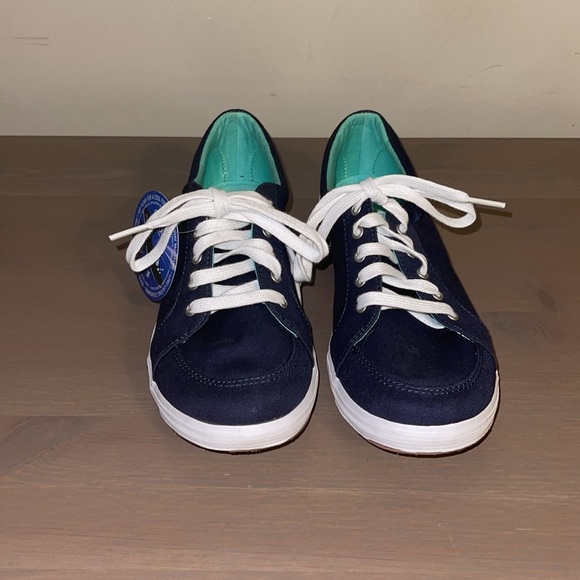 🆕 Keds Navy Blue Canvas Sneakers - Women’s Size 8 - Picture 3 of 6